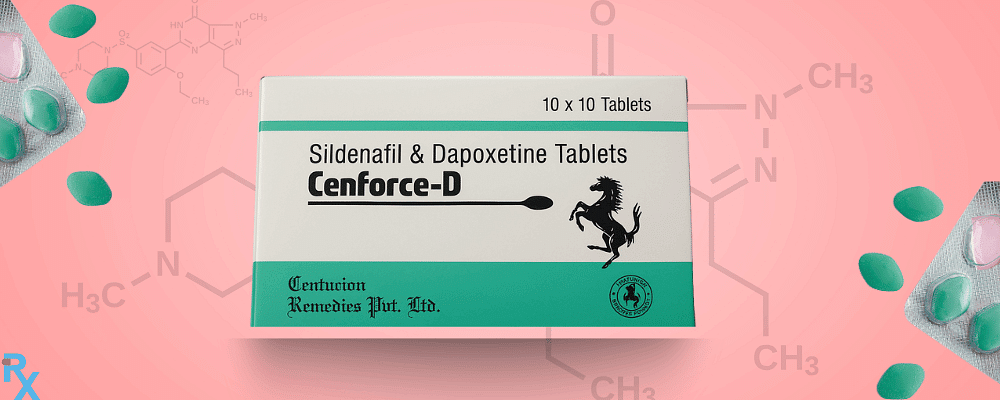 Cenforce D Tablet Explained: Dual Action for PE & ED