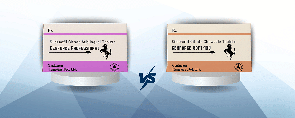 Cenforce Professional vs. Soft: Which One to Choose?