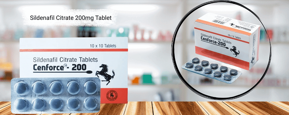 Sildenafil Citrate 200mg Tablet: How to Use and Available Medicines