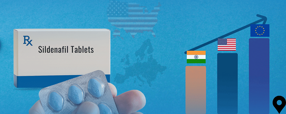 Sildenafil Price Comparison: USA vs India vs Europe
