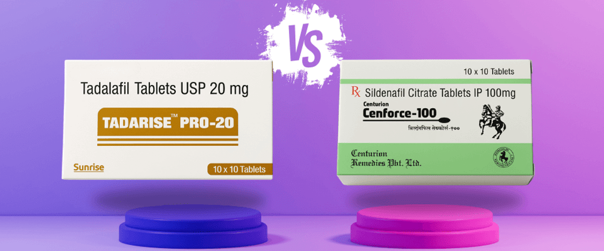 Sildenafil vs Tadalafil: Duration, Cost, and Side Effects Compared