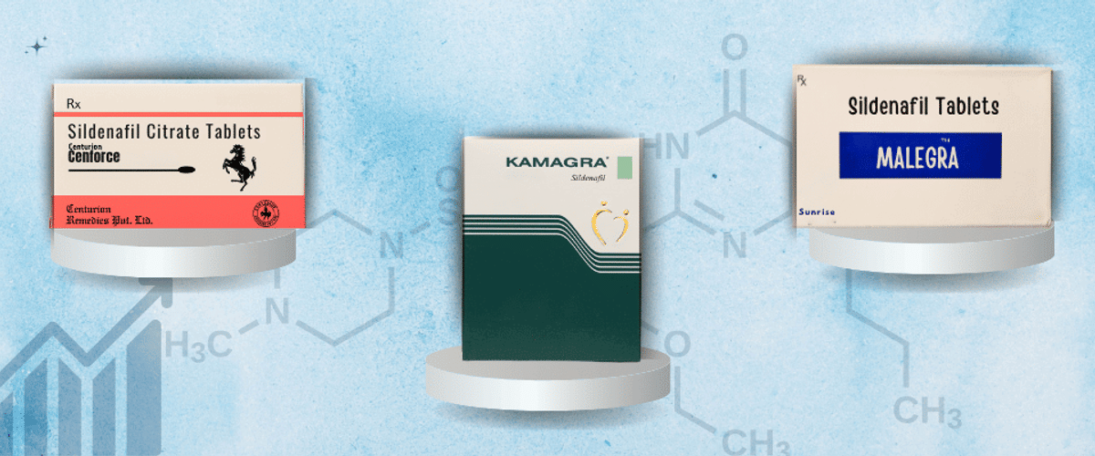 Top-Selling Generic Sildenafil Brands in 2025: Cenforce, Kamagra, Malegra Compared