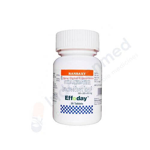 Effoday 300 mg/600 mg Tablet