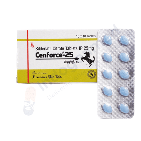 Cenforce Sildenafil Citrate 25mg Tablets