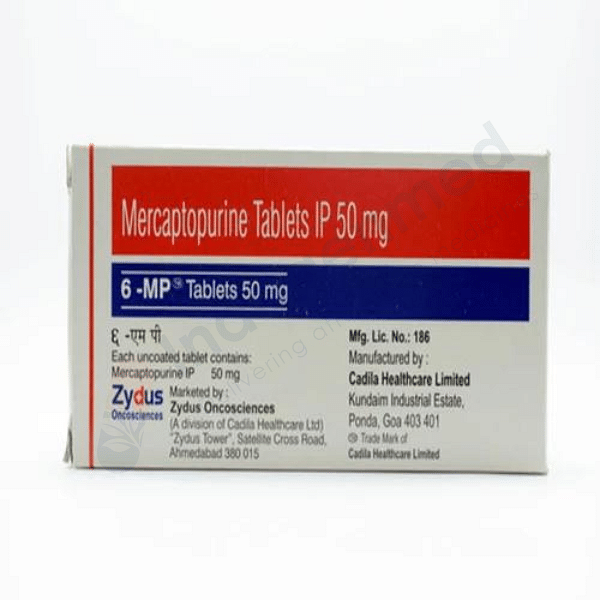 6 MP Mercaptopurine 50mg Tablets