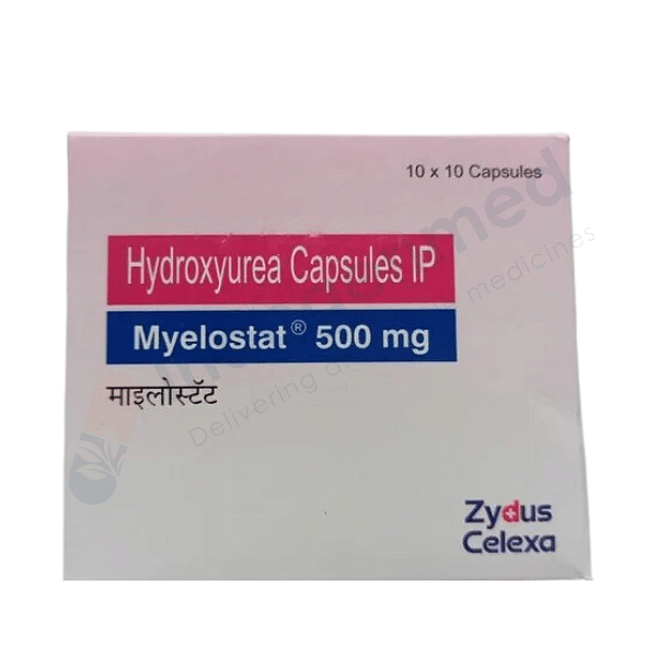 Myelostat Hydroxyurea 500mg Capsule