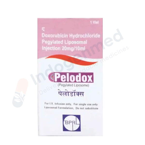 Pelodox Doxorubicin Hydrochloride 20 mg Injection