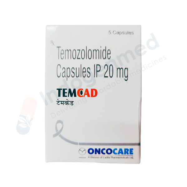 Temcad Temozolomide 20mg Capsule