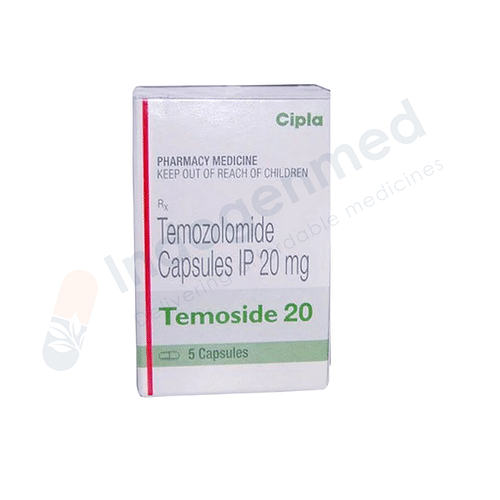 Temoside Temozolomide 20mg Tablets