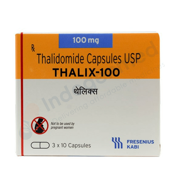 Thalix Thalidomide 100mg Capsules