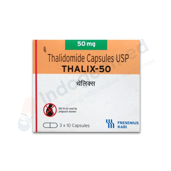 Thalix Thalidomide 50mg Capsules