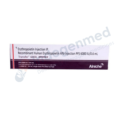 Transfer 6000IU/ml Erythropoietin Alfa Injection